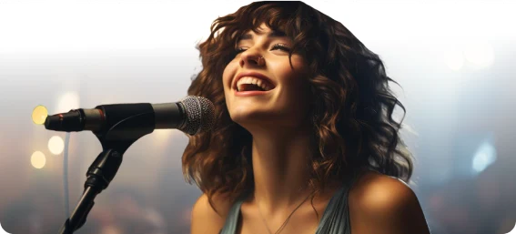 Красива дівчина яка починає кар'єру співачки - Дядя Жора Company