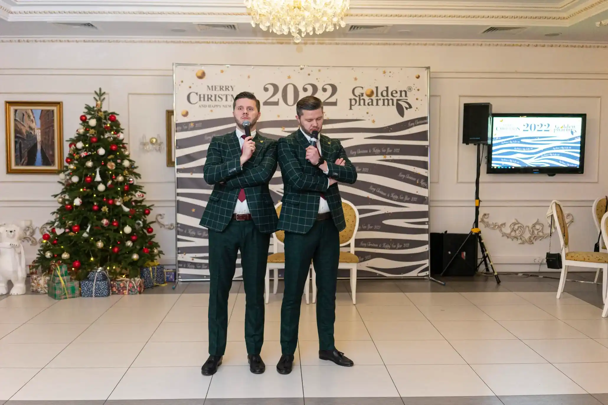 Новорічний корпоратив Golden Pharm - Дядя Жора Company