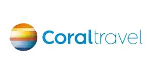 Логотип тревел агенства Coraltravel - Дядя Жора Company